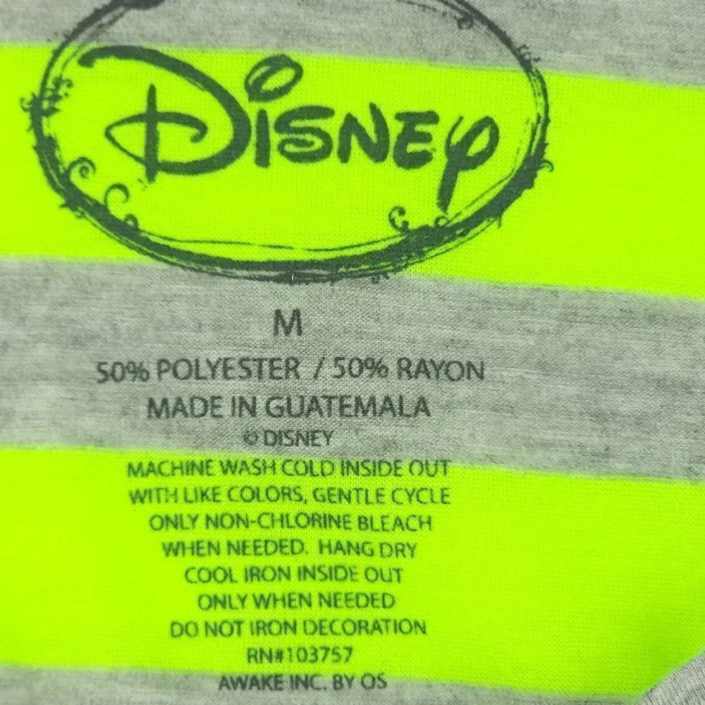 Disney Medium Mickey Mouse Neon Stripe Tunic